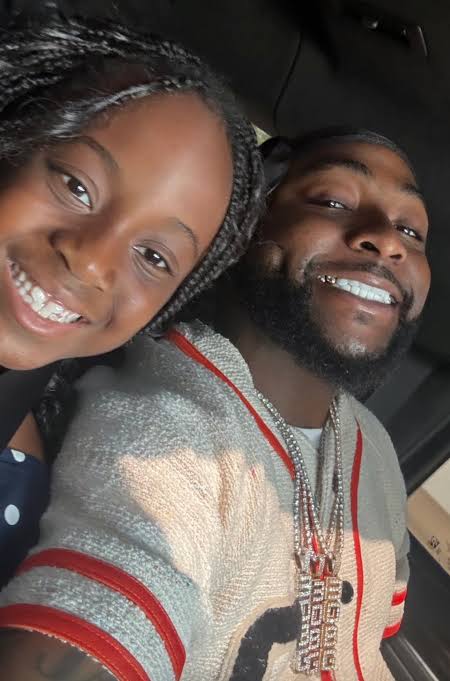 Singer Davido  celebrates daughter  Hailey on her birthday. 